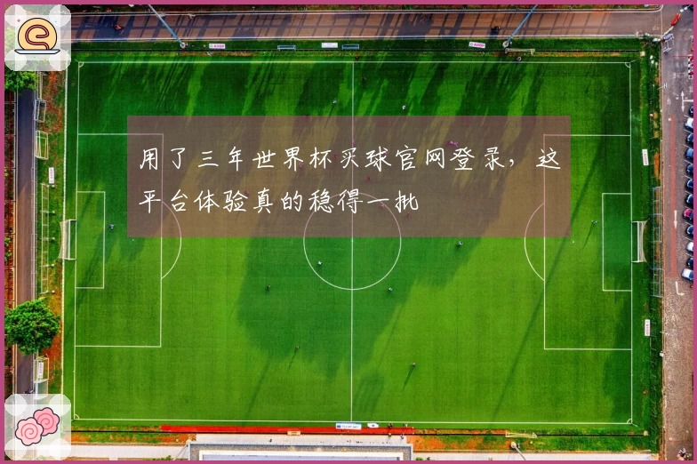 用了三年世界杯买球官网登录，这平台体验真的稳得一批